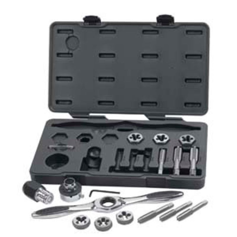 GEARWRENCH 17 Piece 1/2 Drive Extension Set SAE for Tap and Die – KD82808
