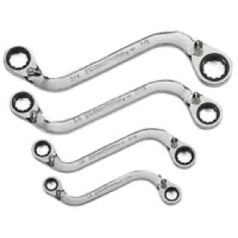 GEARWRENCH 4 Piece S Style SAE Box Gear Wrench Set – KD85399