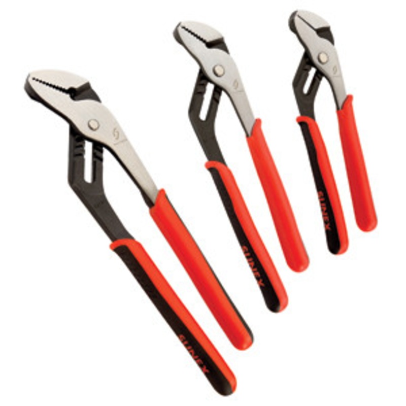 Sunex 3 Piece Tongue and Groove Pliers Set – SU3611V