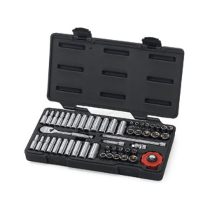 GEARWRENCH 51 Piece 1/4 Drive 6 Point Socket Set – KD80300