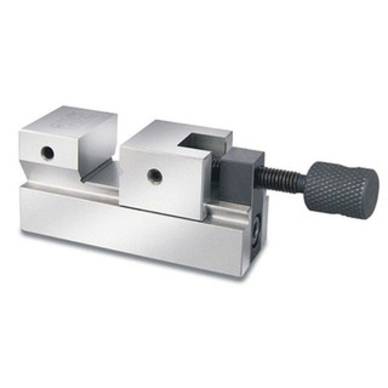 Precise Pro-Series 25mm Jaw Width EDM Stainless Steel Vise With Handle – 3901-2741