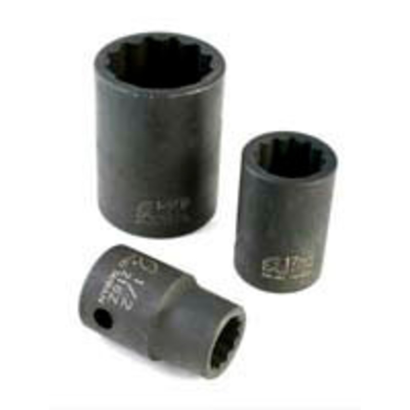 Sunex 1-1/8 1/2 Dr. 12 Pt. Impact Socket – SU236Z