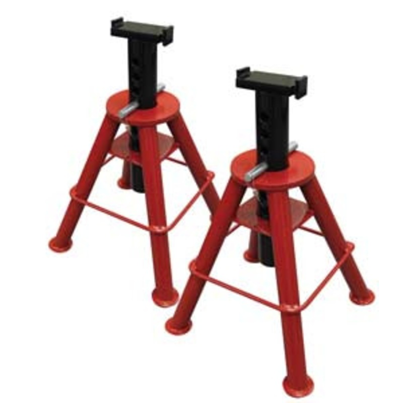 Sunex 10 Ton Medium Height Pin Type Jack Stands (Pair) – SU1310