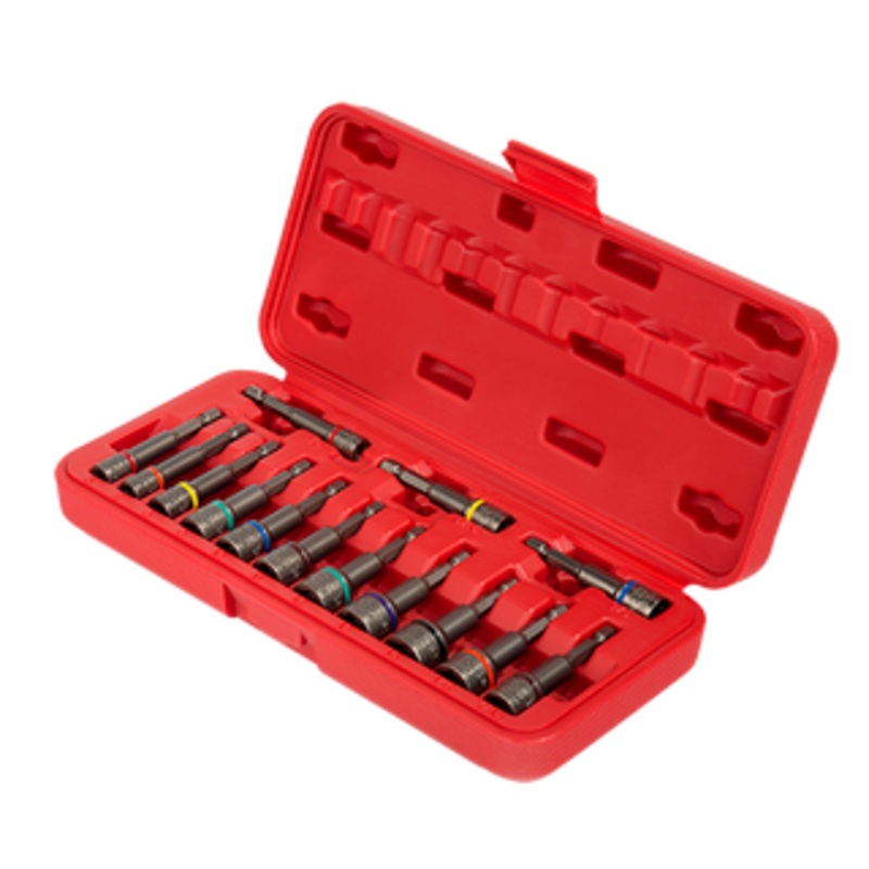 Sunex 14 Piece Impact Ready Magnetic Nut Setters Set (SAE/mm) – SU9933