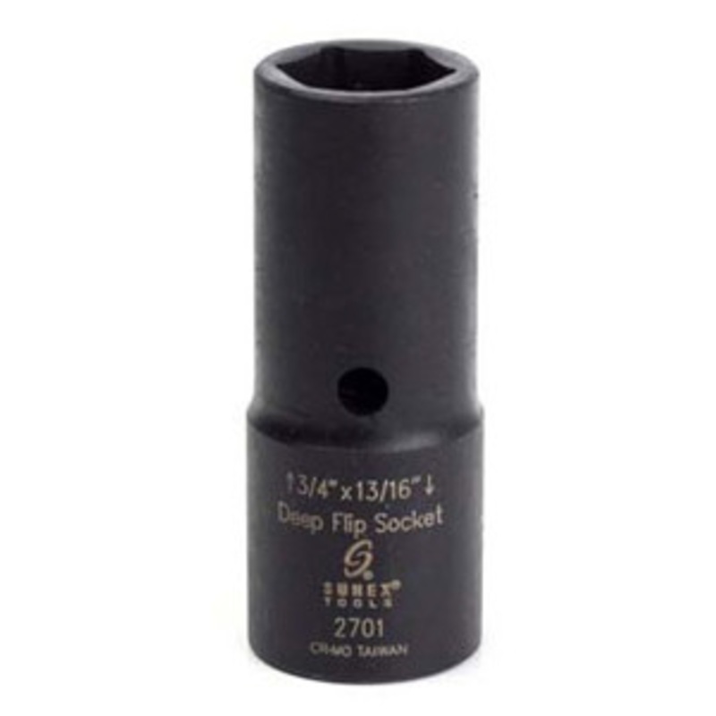Sunex 3/4 x 13/16 Deep Flip Socket 1/2 Drive – SU2701