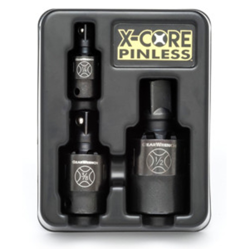 GEARWRENCH 3 Pc. X-Core Pinless Impact Universal-Joint Set – KD84960