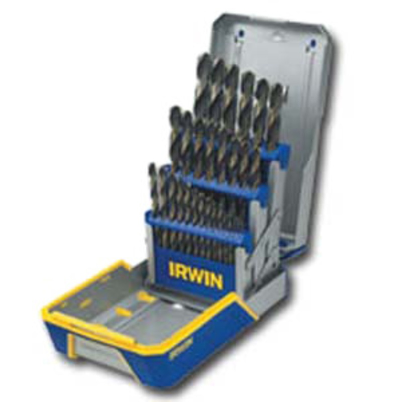 IRWIN 29 Piece Cobalt Drill Bit Set M35 Hardness – HA3018002
