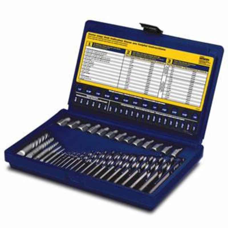 IRWIN 35 Piece Master Screw Extractor Set with Cobalt Bits – HA11135