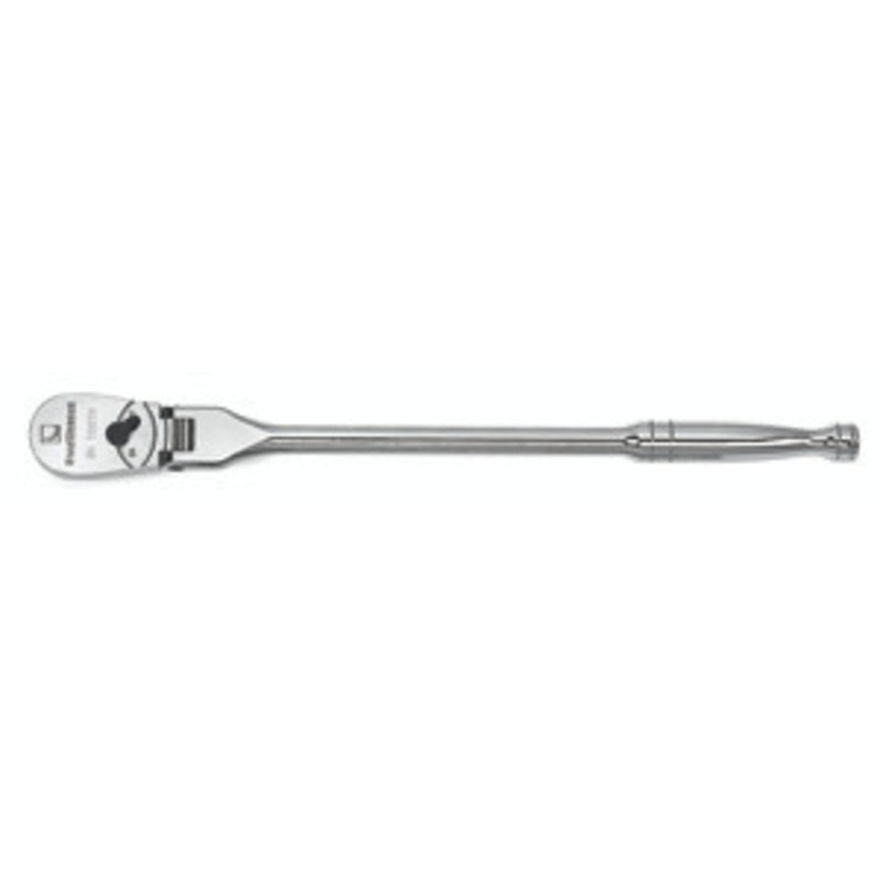 GEARWRENCH 17 1/2 Drive Full Polish Flex Head Ratchet 84 Tooth – KD81306F