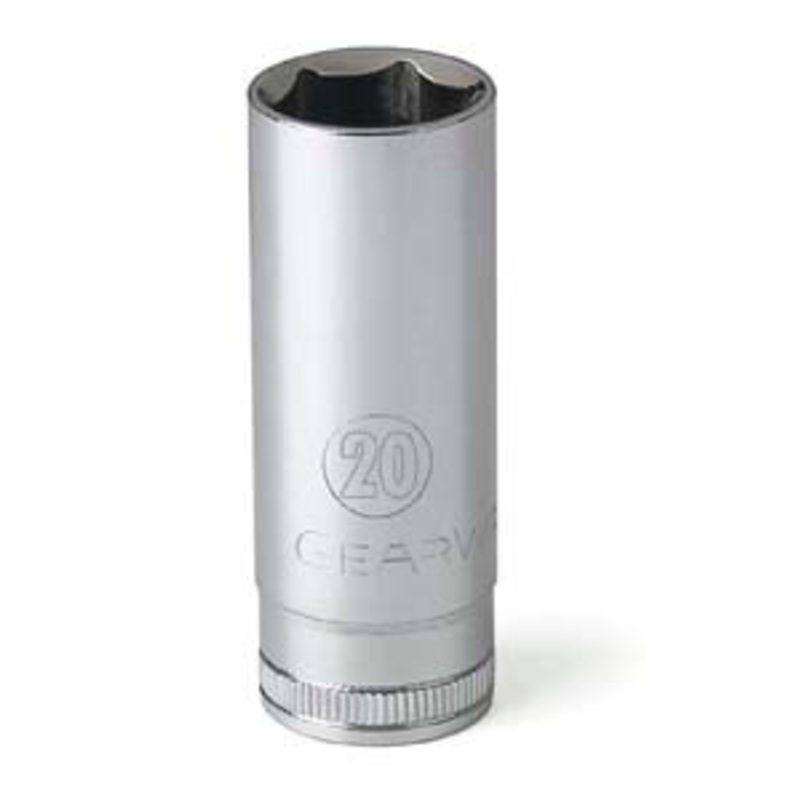 GEARWRENCH 20mm 6 Point Deep Metric 3/8 Drive Socket – KD80406