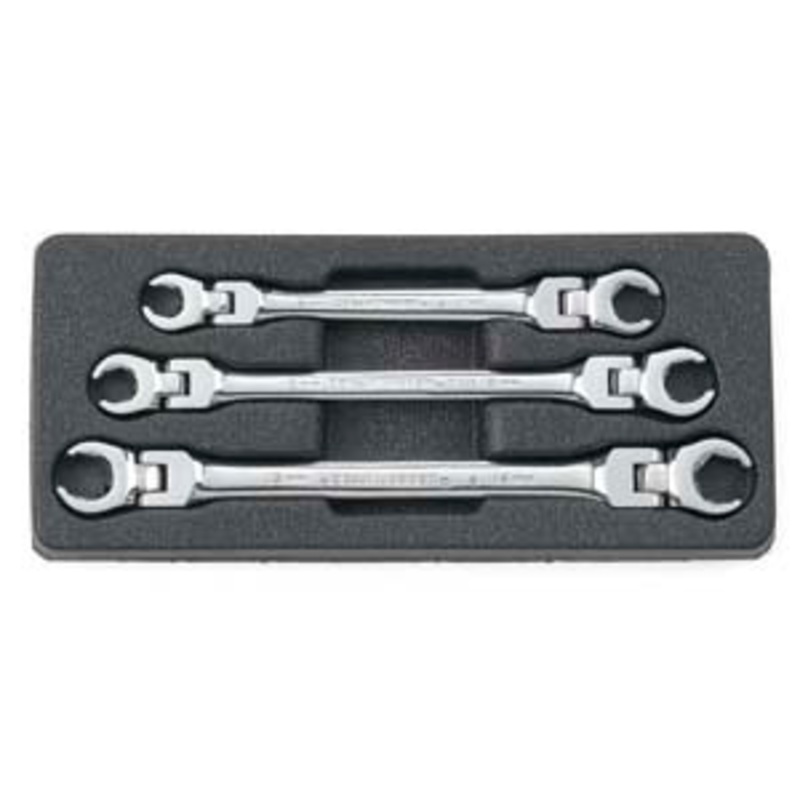 GEARWRENCH 3 Piece mm Flex Flare Nut Set – KD81915