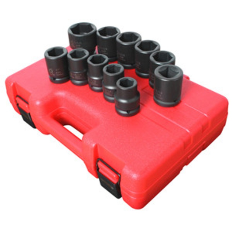 Sunex 11 Piece 3/4 Drive Truck Impact Socket Set SAE Sizes – SU4682
