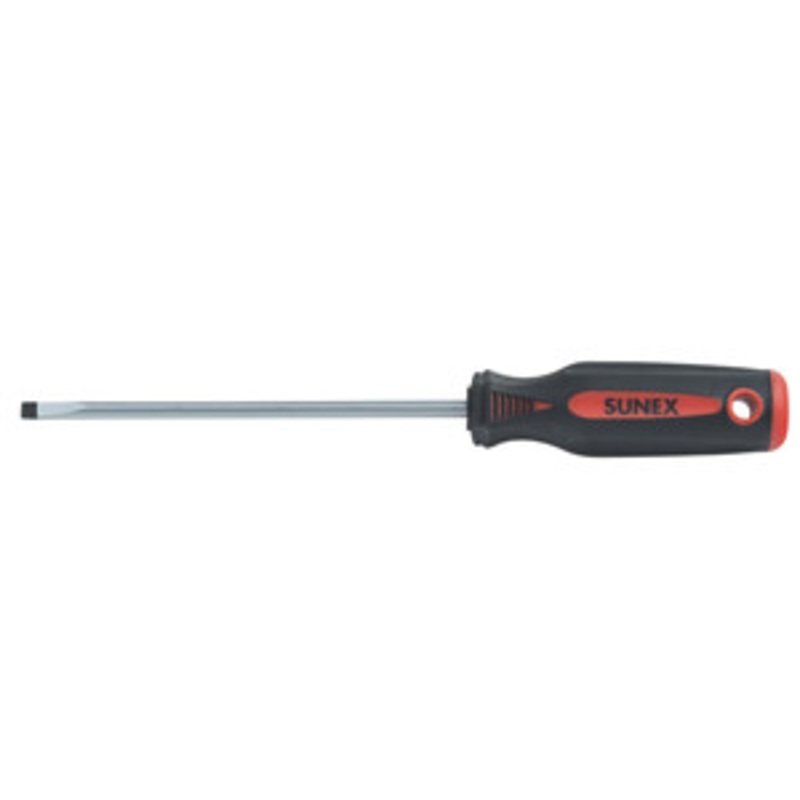 Sunex 3/16 x 6 Slotted Cabinet Screwdriver – SU11C2X6