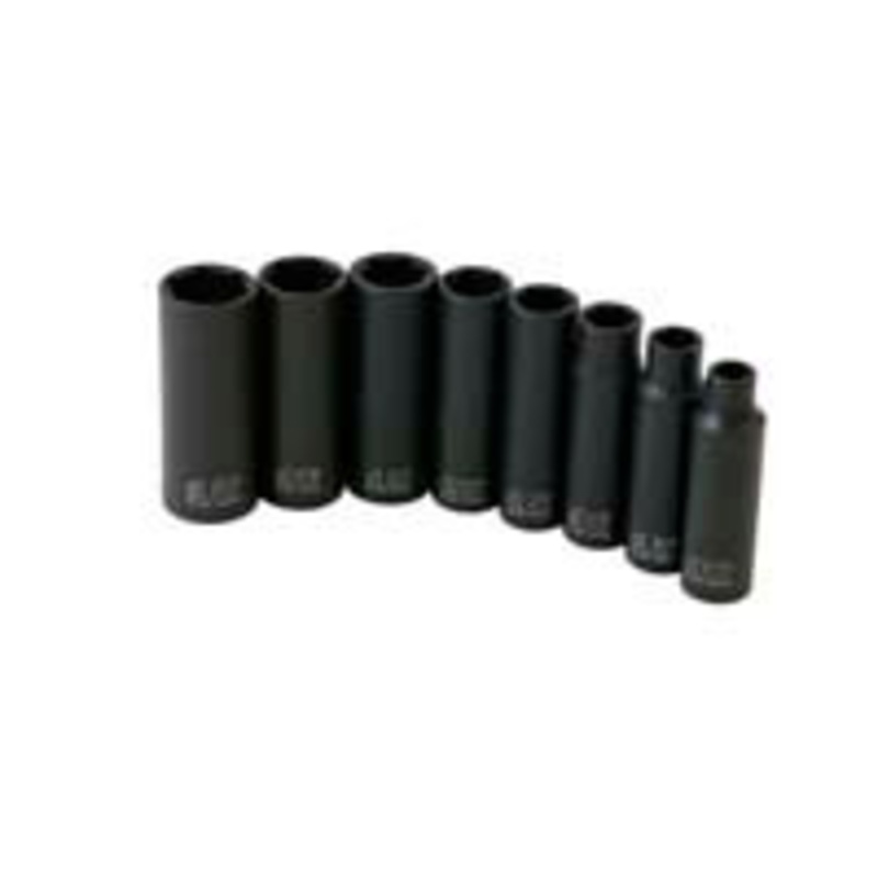 Sunex 8 Piece 3/8 Drive Deep Impact Socket Set 5/16-3/4 – SU3652