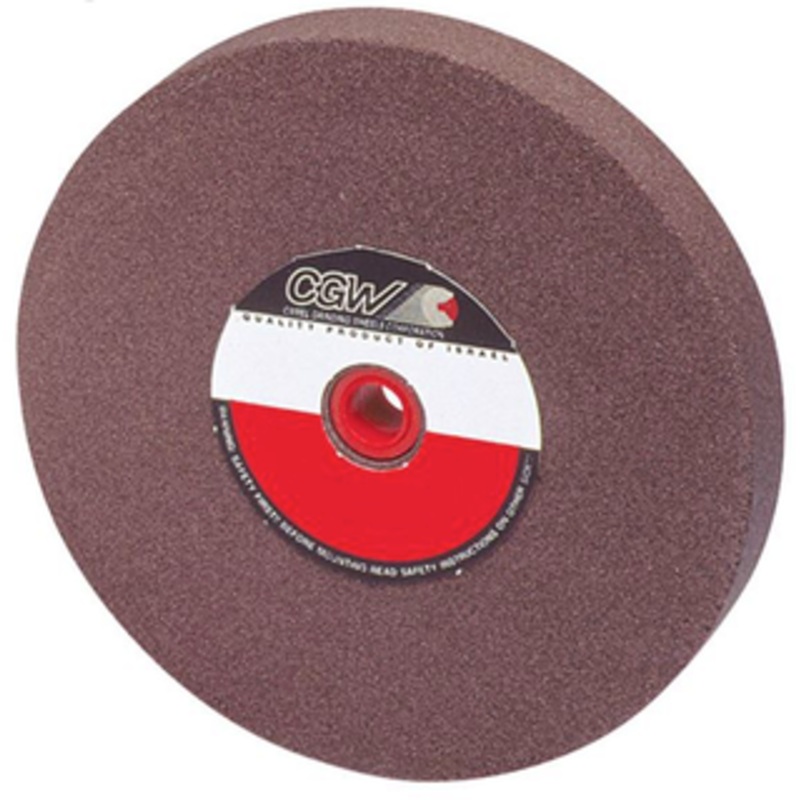 CGW 6 Diameter Brown Aluminum Oxide Bench & Pedestal Grinding Wheels