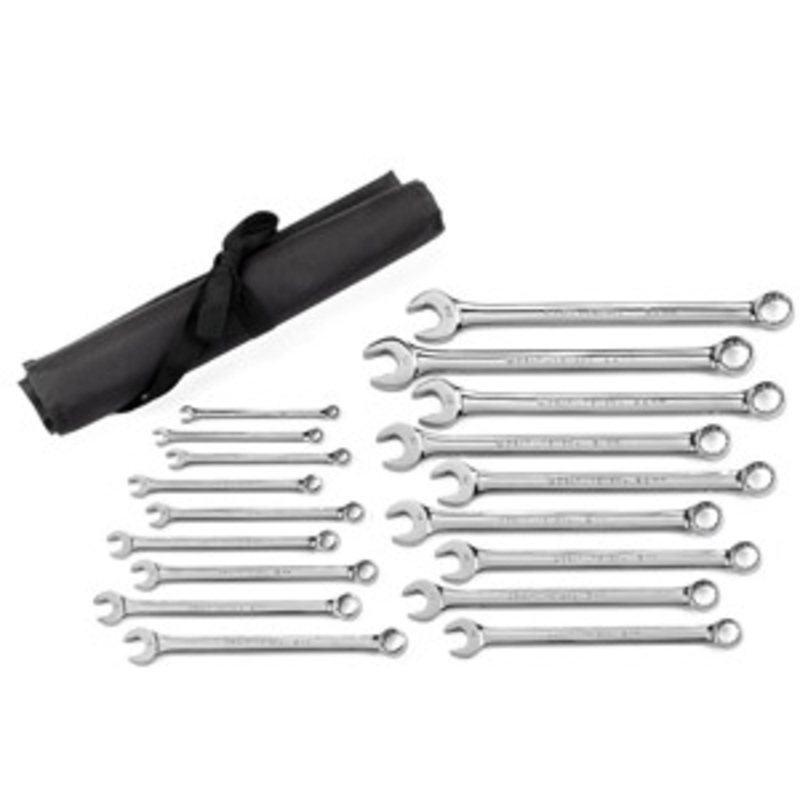 GEARWRENCH 18 Pc Metric Non Ratcheting Combo Wrench Set – KD81920
