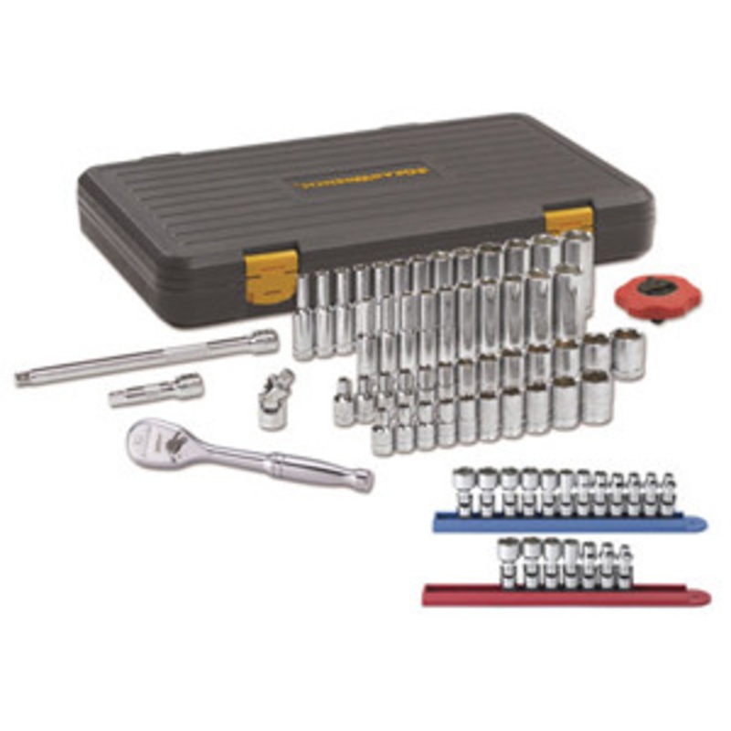 GEARWRENCH 51- Piece 1/4 Drive SAE/Metric Promo with – KD80300PSP