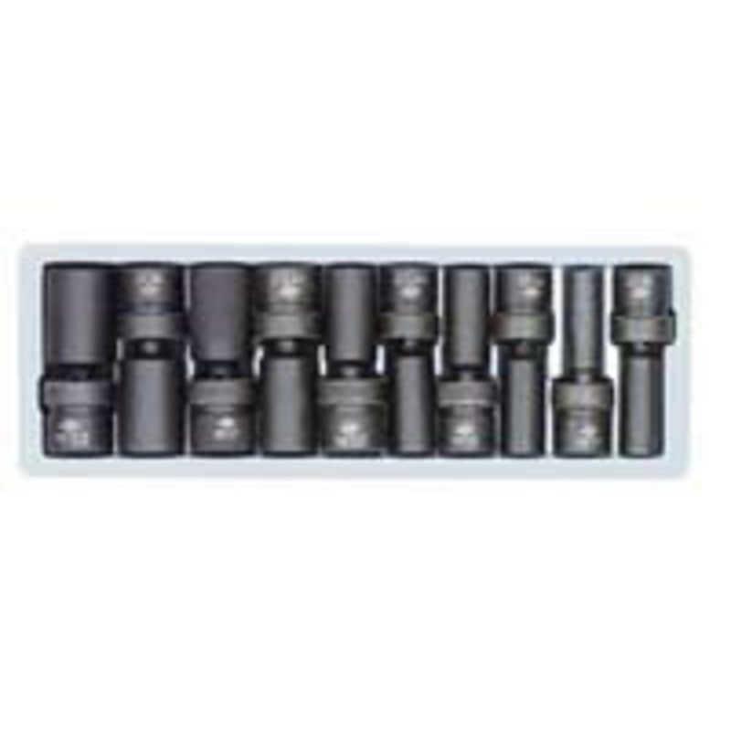 Sunex 10PC 1/2 DR SAE DP SWIV SKT SET 3/8-15/16 – SU2659