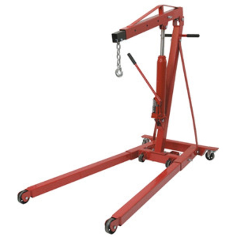 Sunex 2 Ton Foldable Engine Crane w/Rapid Rise Feature – SU5218