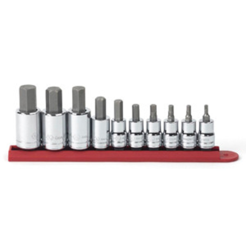 GEARWRENCH 10 Piece SAE Hex Bit Socket Set – KD80579