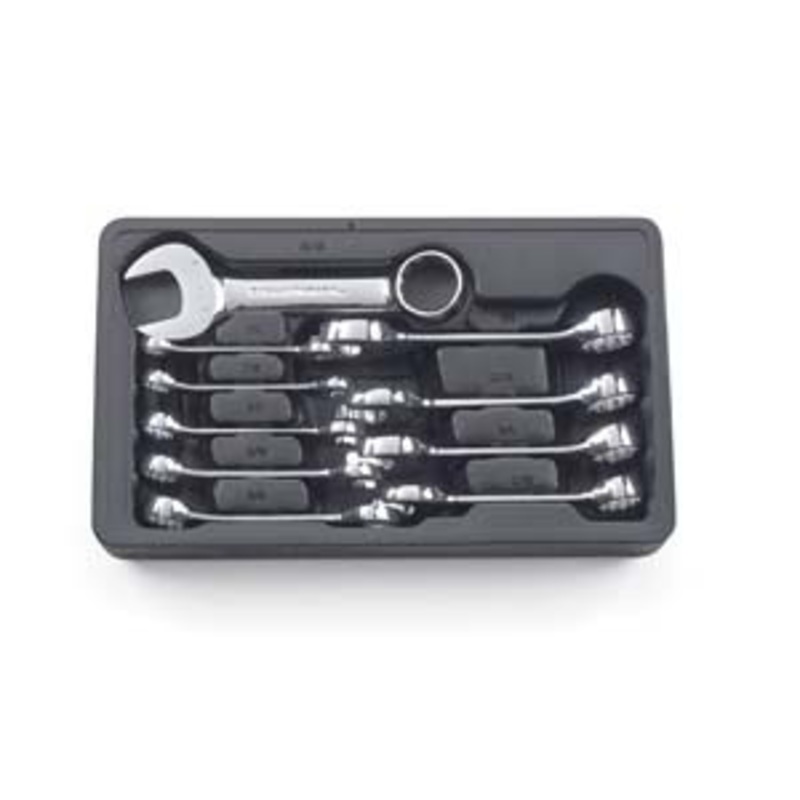 GEARWRENCH 10 Piece Stubby Wrench Set SAE 3/8-15/16 – KD81905