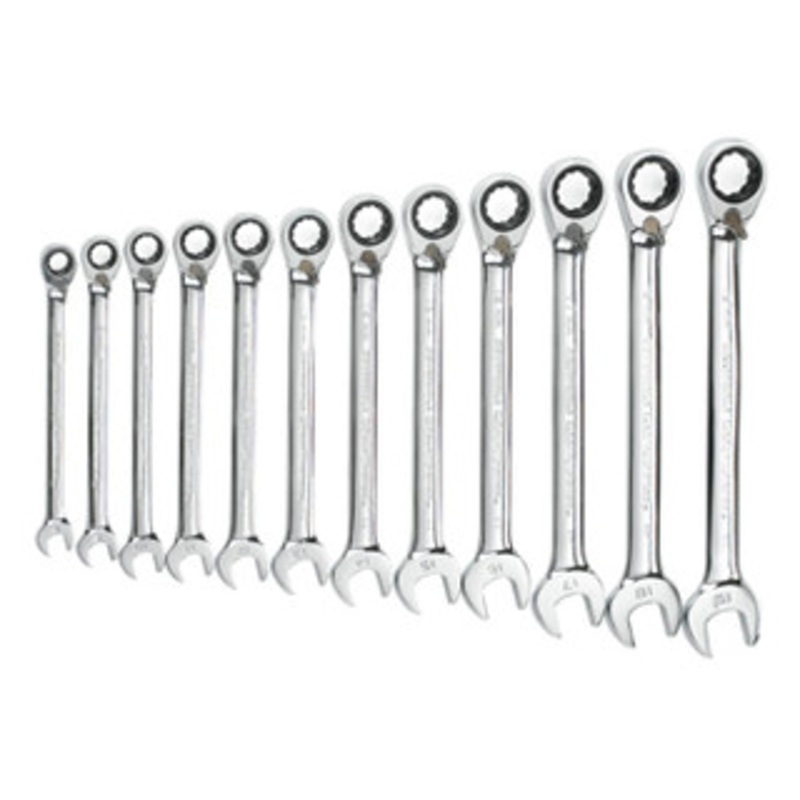 GEARWRENCH 12 Piece Reversible Metric Ratcheting Wrench Set – KD9620