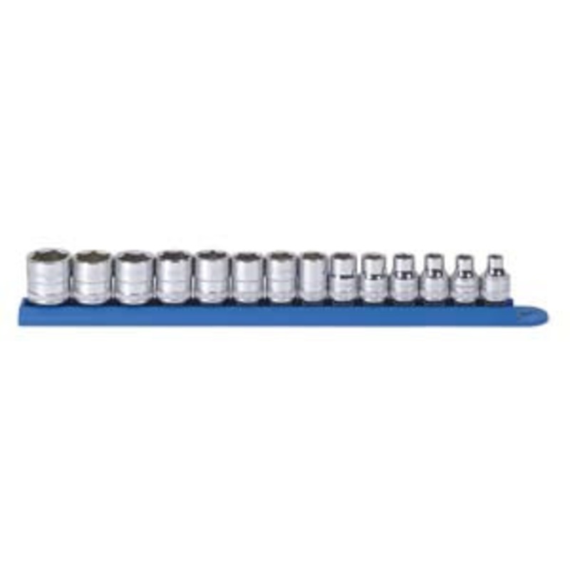 GEARWRENCH 14 Piece Metric 3/8 Drive 6 Point Standard Socket Set – KD80552