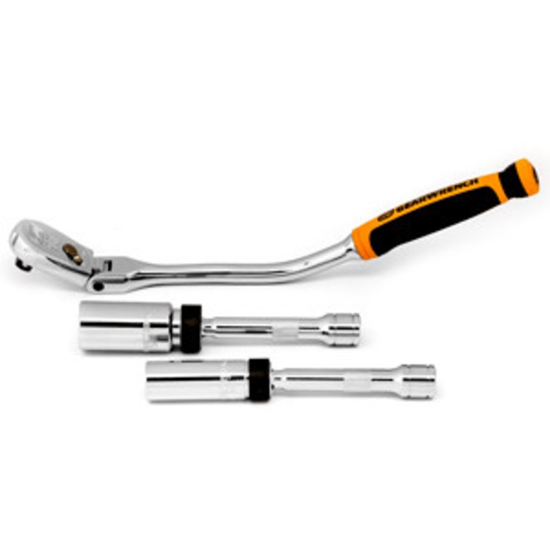 GEARWRENCH 3 Pc 3/8 Drive 90 Tooth Cushion Grip Ratchet Spark – KD81229T