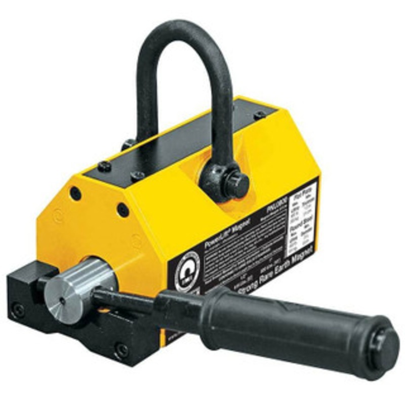 Industrial Magnetics PowerLift Magnet, 800 lbs. Rating – PNL0800-1