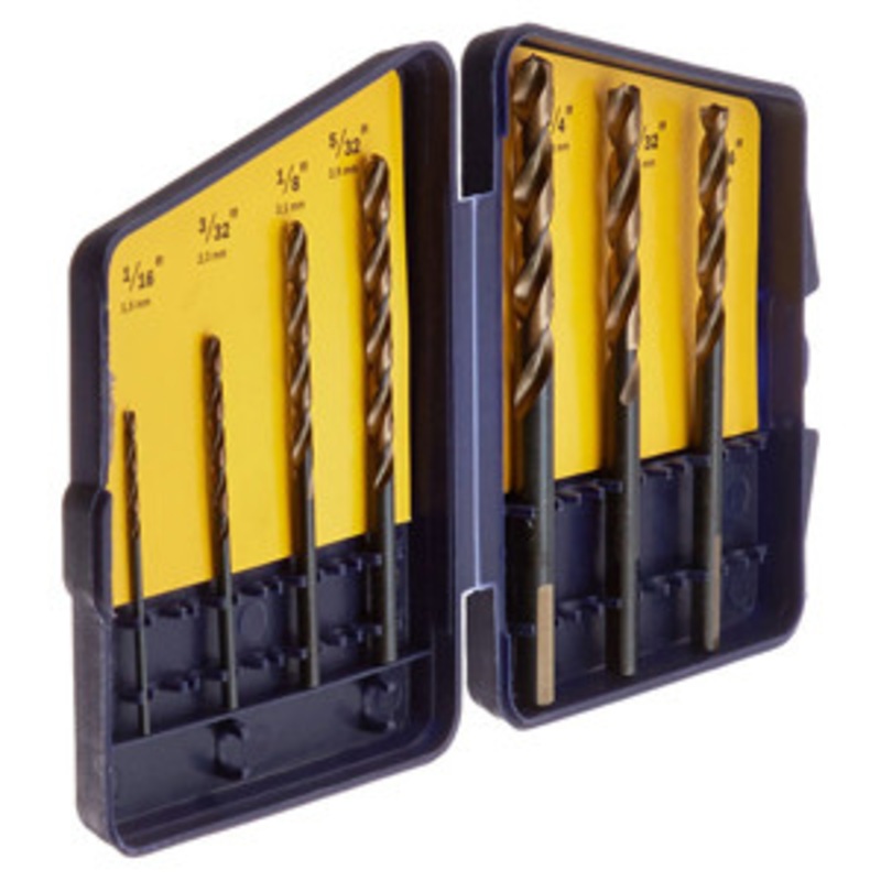 IRWIN 7 Piece Turbomax Drill Bit Set – HA3018012SM