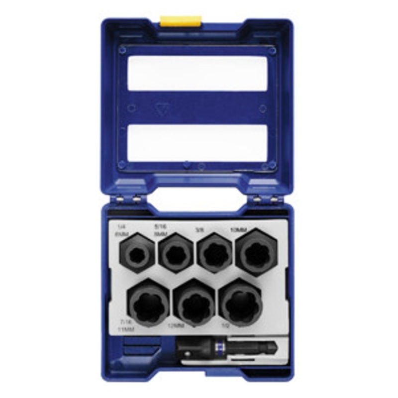 IRWIN 8 Piece Damaged Bolt Remover Set – HA1859150