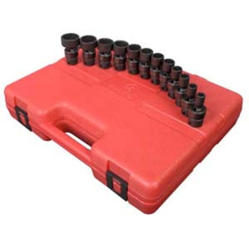 Sunex 12 Piece 3/8 Drive 12 Point Universal Impact Socket Set – SU3690