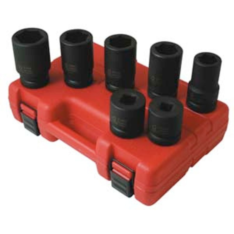 Sunex 7 Piece Deep Metric Impact Socket Set – SU5697M
