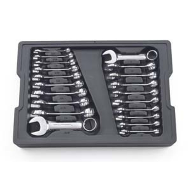 GEARWRENCH 20 Piece Stubby Wrench Set 3/8-15/16 10-19mm – KD81903