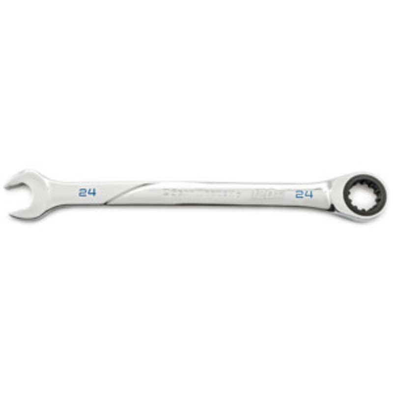 GEARWRENCH 24mm 120XP Universal Spline XL Combination Ratcheting – KD86424