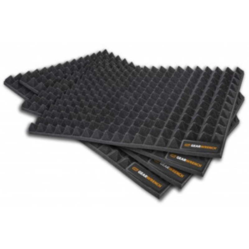 GEARWRENCH 4 Piece Trap Mat Universal Tool Drawer Liners, (16 x 22)   83370 – KD83370