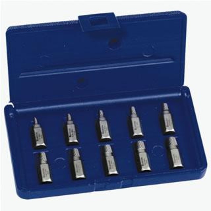 Irwin 10 Piece Multi Spline Screw Extractor Set, (1/8 through 13/32) 53226   – HA53226