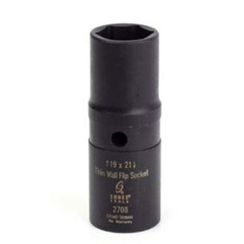 Sunex 1/2 DR 19mmx21mm Flip Socket Deep Thin Wall – SU2708