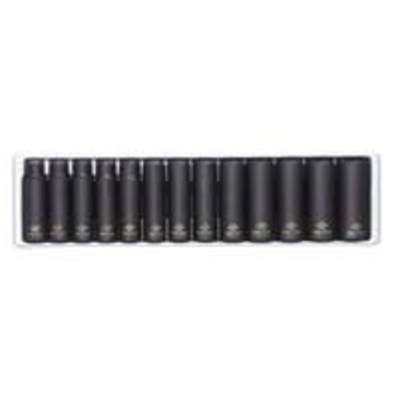 Sunex 13 Piece 3/8 Drive Deep Impact Socket Set 7-19mm – SU3359