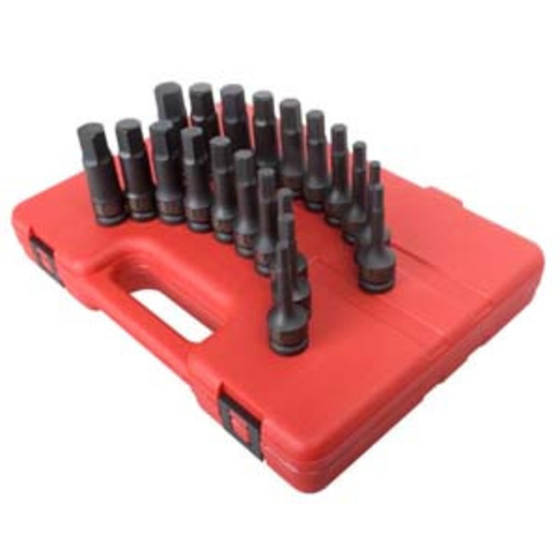 Sunex 20 Piece 1/2 Drive Impact Hex Driver Master Set – SU2637
