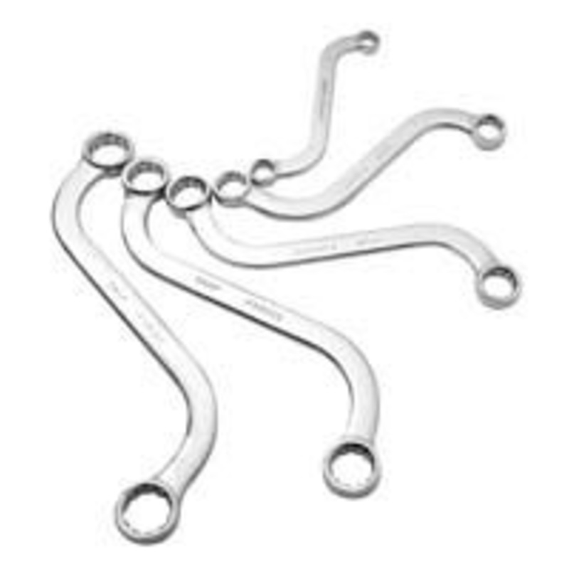 Sunex 5 Piece S-Style Wrench Set Metric 8-19mm – SU9940M