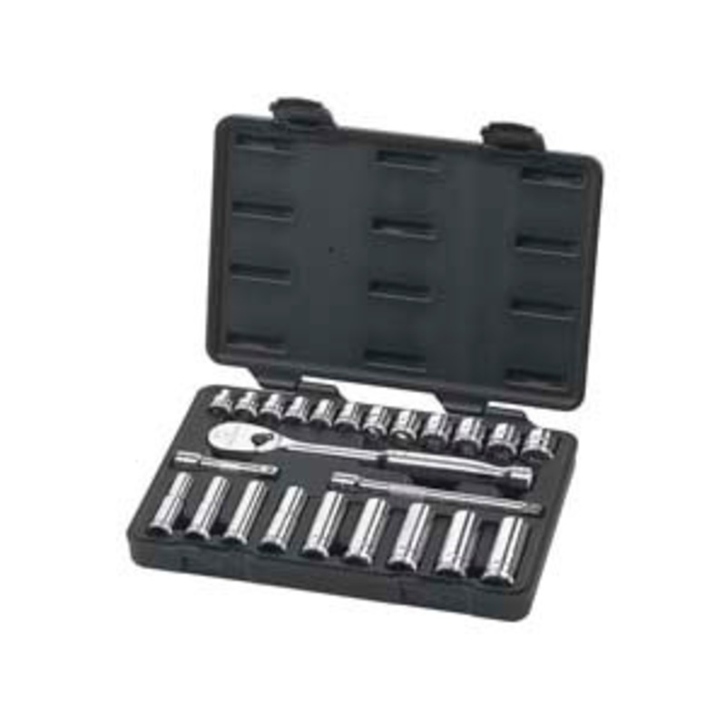 GEARWRENCH 24 pc. 3/8 Drive Metric Socket Set – KD80559