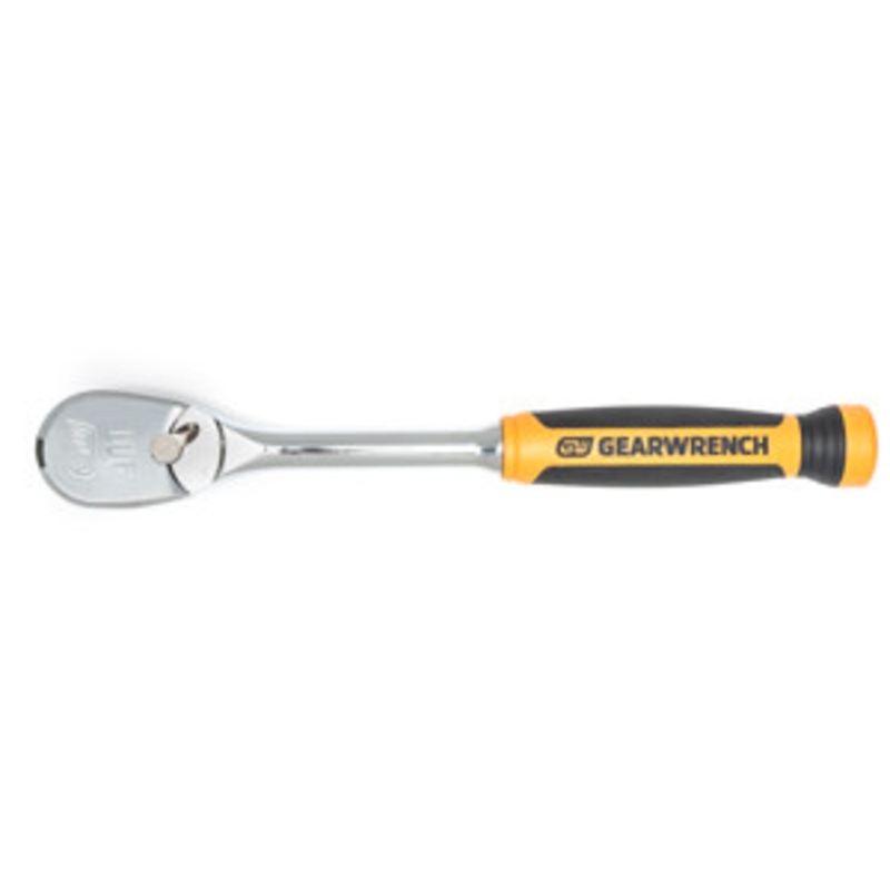 GEARWRENCH 1/2 Drive 90 Tooth Cushion Grip Teardrop Ratchet – KD81303T