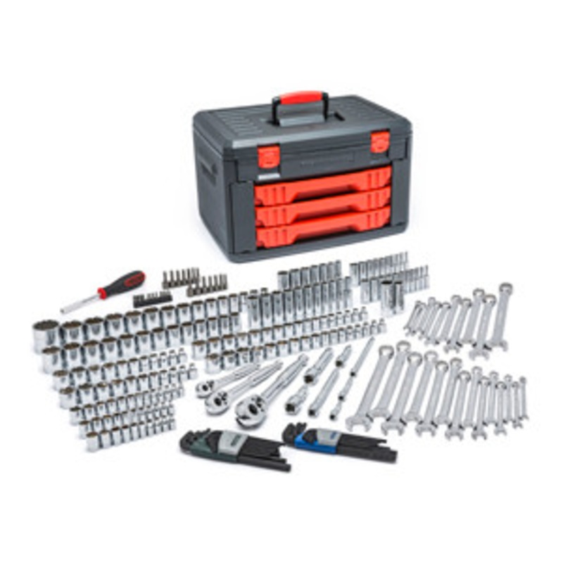 GEARWRENCH 239 Piece Complete Mechanics Tool Set 1/4 -1/2 Drives – KD80942