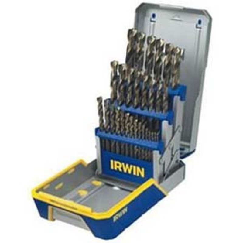IRWIN 29 Piece M2 Turbomax Drill Bit Set Reduced Shank – HA3018006B