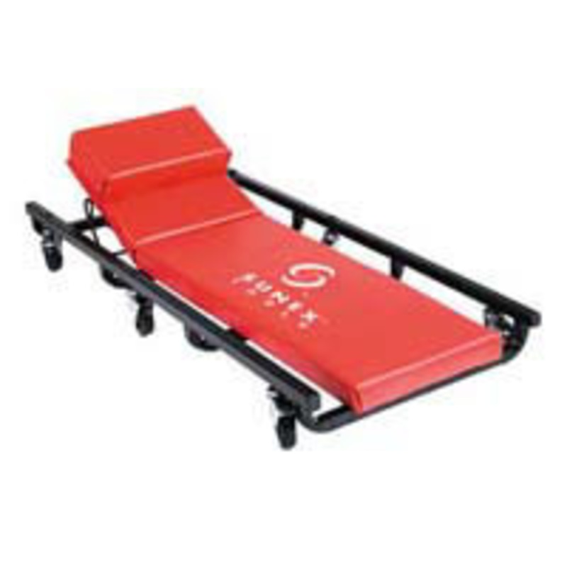 Sunex Adjustable Head Steel Rail 6 Wheel Creeper – SU8505