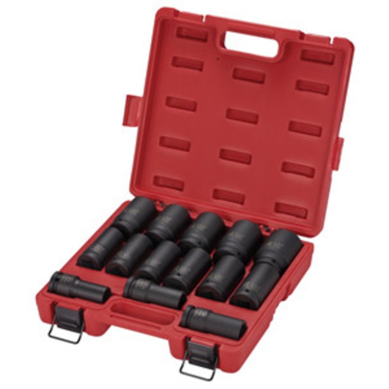 Sunex 3/4 Dr. 14 Pc. Deep SAE Impact Socket Set – SU4638