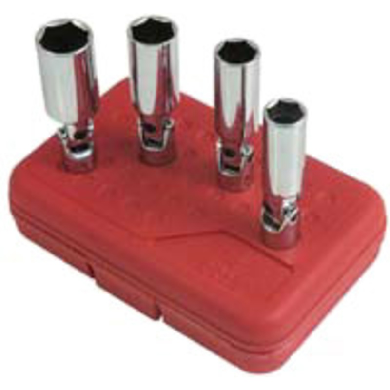 Sunex 4 Piece 3/8 Dr. Universal Spark Plug Socket Set – SU8844
