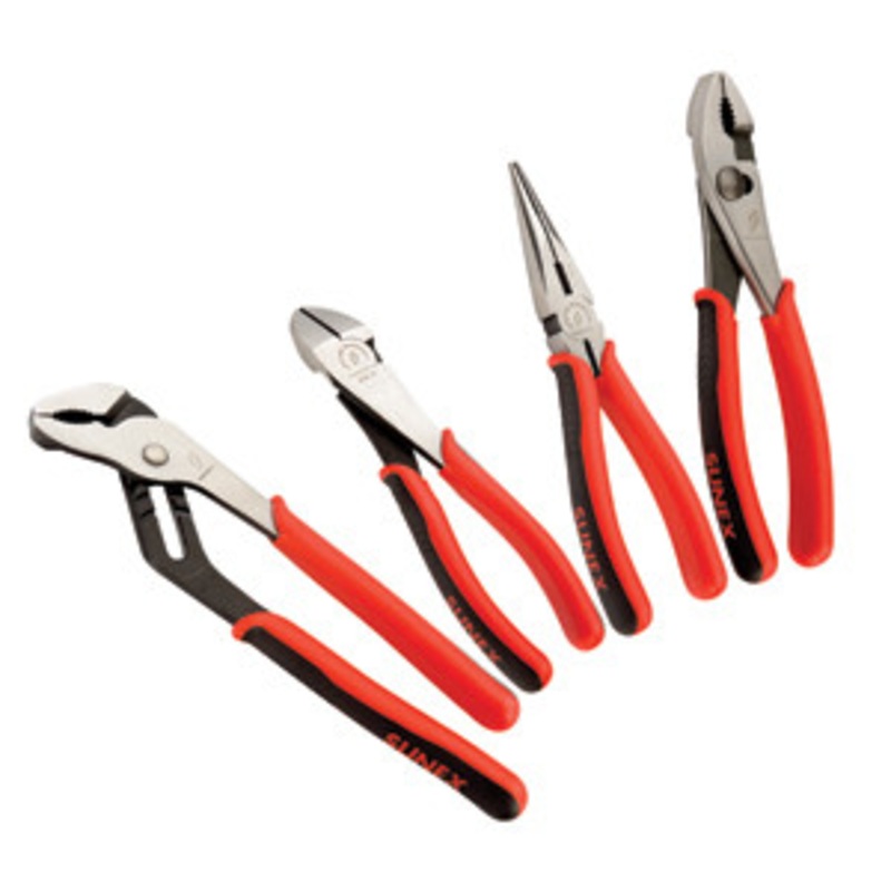 Sunex 4 Piece Multi Purpose Pliers Set – SU3609V