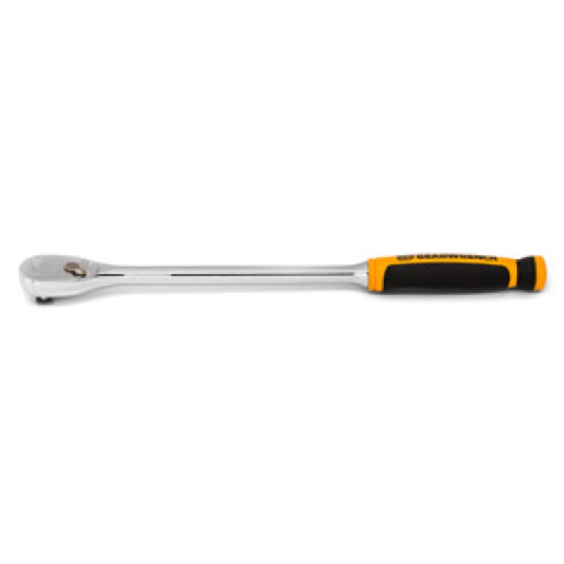 GEARWRENCH 3/8 Drive 90 Tooth Cushion Grip Long Handle Ratchet – KD81265T